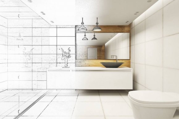 Conception de plan 3D pour rénovation de salle de bain - Valenciennes - Concept 3D