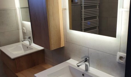 Rénovation de salle de douche à Roncq