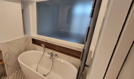 Rénovation d'une salle de bain complète à La Madeleine Concept 3D