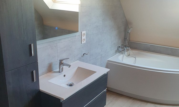 Installation douche et baignoire - Saint-Amand-les-Eaux - Concept 3D