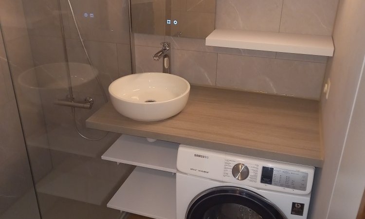 Rénovation d'une petite salle de bain à Douai Concept 3D