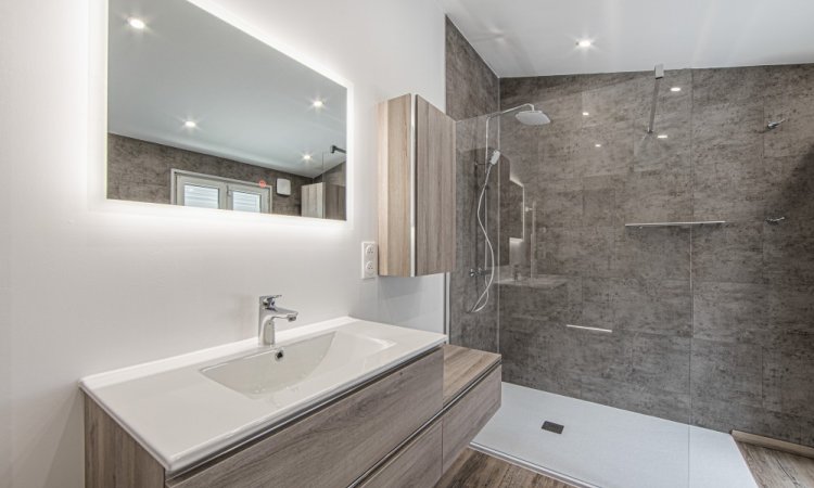 Rénovation d'une salle de bain complète à Denain - Concept 3D