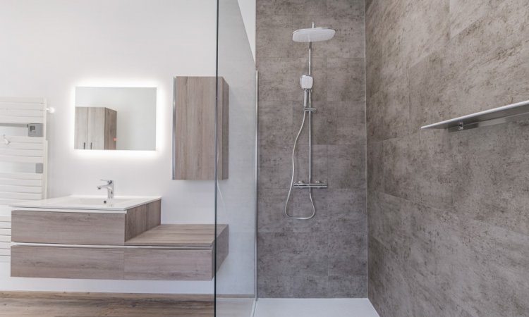 Rénovation d'une salle de bain complète à Denain - Concept 3D