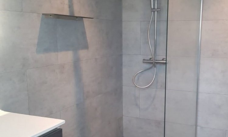 Rénovation d'une salle de bain complète à Haspres - Concept 3D