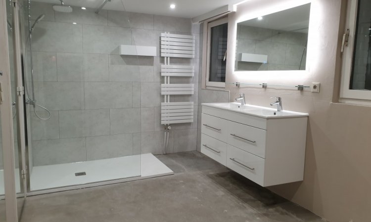 Rénovation salle de bain à Escautpont - Concept 3D